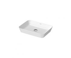 Lavello Duravit Cape Cod, 550x400 mm, senza panca per rubinetto, senza troppopieno, colorazione:
