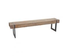 Panca HWC-A15 legno pino massello struttura in metallo 195cm