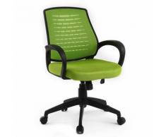 Poltrona da ufficio design mesh verde JUNIO