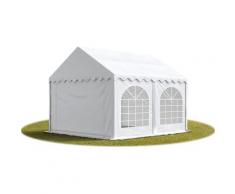 3x3 m ignifugoTendone per feste PREMIUM PVC bianco 100% impermeabile Gazebo da giardino Tendone da