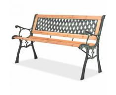 Panchina da Giardino 122 cm in Legno