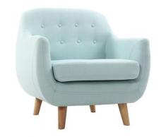 Poltrona design sfoderabile verde acqua YNOK