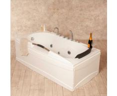 Vasca Idromassaggio 170x86 Cm Cromoterapia Vorich Moments Bianca