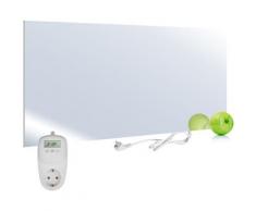 H580-SP Specchio riscaldatore a raggi infrarossi 580 watt, termostato + TH10 - Viesta