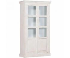 Credenza 100x40x180 in Legno Massello di Acacia