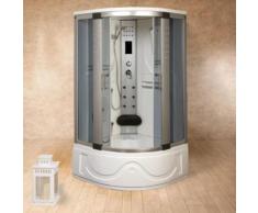 Box Doccia Idromassaggio Multifunzione 105x105 Cm Vasca Vorich Texas