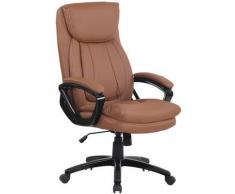 Sedia da ufficio XL Platon Marrone chiaro