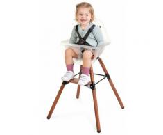 Seggiolone con Paracolpi 2-in-1 Evolu 2 Trasparente - Multicolore - Childhome