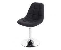 Set 6x sedie sgabello HWC-A60 design moderno sala pranzo tessuto grigio scuro