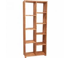 Libreria Credenza in Legno massello con Ripiani Mensole per Soggiorno Ufficio