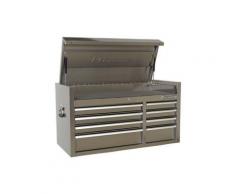 Sealey - Cassettiera professionale in resistente acciaio inossidabile da 1055 mm con 8 cassetti