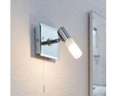 Applique Zela da bagno con interruttore a strappo
