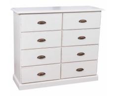 Credenza Madia Cassettiera Mobile Cucina con Ante in Legno robusto Moderna