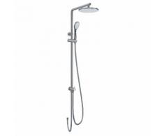 Colonna doccia presa acqua esterna cromata tonda