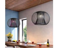 IMPOSSIBLE Lampada a Sospensione Moderna d65 con Struttura Filiforme COLORE STRUTTURA - NERO