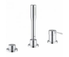 Vasca da bagno Grohe Essence 3 fori monocomando DN 15, con doccetta, senza bocca di erogazione
