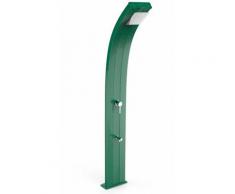 Doccia giardino Dada con lavapiedi Verde cm 34x14x225 ARKEMA DESIGN - prodotto made in Italy