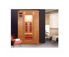 Sauna infrarossi due posti con cromoterapia, profumoterapia 120x115x190 cm Rivelenta MILA
