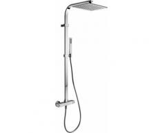 Colonna doccia termostatica completa Paffoni Level ZCOL665CR | Cromo