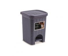 Pattumiera Bagno Elegance 6 Lt Blu Navy