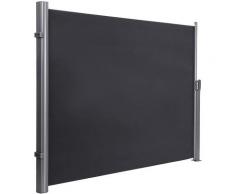 Tenda Laterale 160 x 350cm, per Balcone e Terrazzo, Protezione Privacy, Parasole, Separatore,