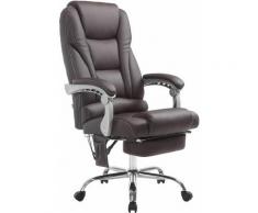 Sedia da ufficio massaggiante PACIFIC Marrone