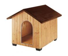Ferplast DOMUS Cuccia per cani in legno FSC - 6 misure. Variante MAXI - Misure: 110 x 130 x h 103