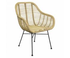 Poltrona in rattan naturale MALACCA