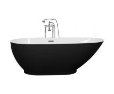 Vasca da bagno freestanding nera GUIANA