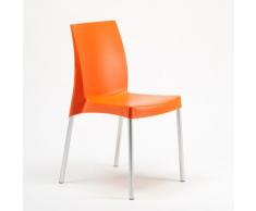 Sedia bar cucina in polipropilene gambe acciaio impilabile leggera BOULEVARD Grand Soleil |