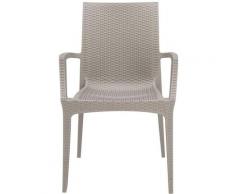 POLTRONA RATTAN BISTROT (polimerica) | Juta