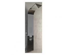 Colonna doccia 001b 3 funzioni acciaio inox 2 bocchette idro lombari l20xp44xh140 *** finitura