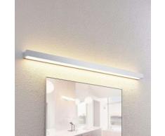 Lindby Layan applique LED per il bagno cromo 120cm