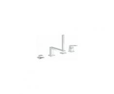 Grohe Eurocube 4 fori combinazione vasca da bagno a una mano - 19897001