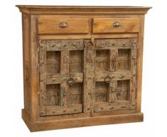 Credenza Madia Cassettiera Mobile Cucina con Ante in Legno robusto Moderna