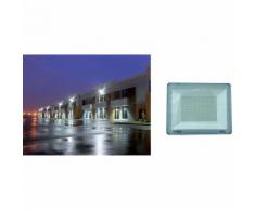 Faro led smd faretto slim esterno 200w luce fredda ultra slim bianco BN