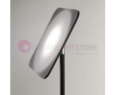 RADAR Lampada da Terra LED Parabola Orientabile Design Moderno COLORE STRUTTURA - NERO