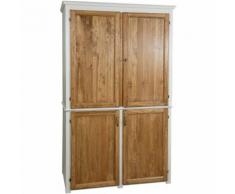 Mobile CUCINA Credenza Madia Cassettiera con Ante in Legno robusto Moderna