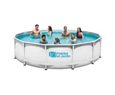 Piscina tubolare - Ø 5,49 x 1,32 m - Senza filtrazione