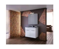 Set Mobili Status - con Base, Lavabo, Specchio, Pensile, Cassetti, Luci, Lampade - da Bagno