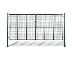 Cancello a Rete per Giardino 415 x 225 cm / 400 x 175 cm