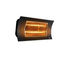 Riscaldatore ad Infrarossi da Esterno OASI Nero 2000 W