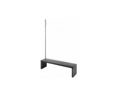 Duravit panca d'imbarco con albero di abbigliamento Blue Moon - 790856000000000