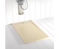 Piatto doccia ardesia pietra FLOW Crema - 150x70 cm