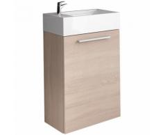 Mobili da bagno Athene 40cm, rovere chiaro, armadio mobiletto lavabo Mobili Armadietto
