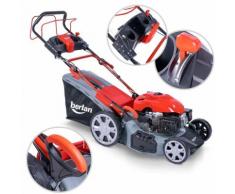 tosaerba a benzina trazionato 5 HP cm 51 cm con mulching a scarico laterale con motore a trazione