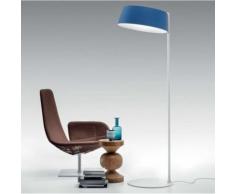 Oxygen 8097 lampada da terra corpo in poliuretano e diffusore in pmma led 36w 3000k, colore nero