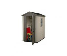 Keter Casetta da Giardino Box Portattrezzi da esterno FACTOR 4X6 in resina 129,5x188,5x216,5h beige