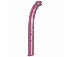 Doccia da Giardino Dada Fucsia e Inox cm 34x14x225 ARKEMA DESIGN - prodotto made in Italy