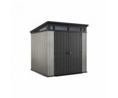 Keter Casetta da Giardino Box Portattrezzi da esterno ARTISAN 77 in Resina 214x218x226h grigio